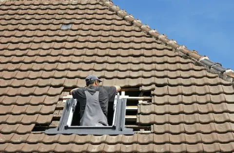 Pose de velux - Sablons